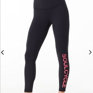 soulcycle x lululemon align 25” leggings